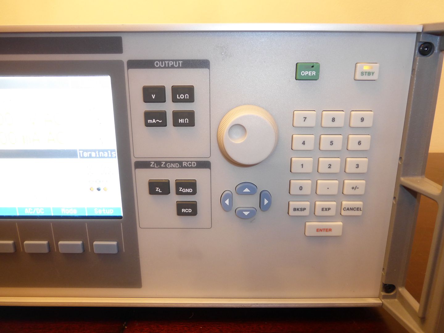 Fluke 5320A Multifunction Electrical Tester Calibrator with MFG